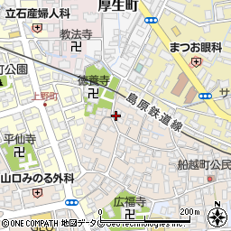 長崎県諫早市船越町1093周辺の地図