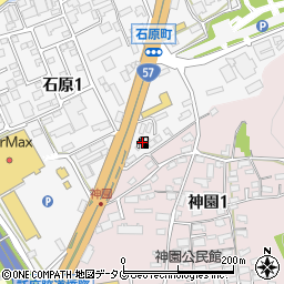 ＥＮＥＯＳ　Ｄｒ．Ｄｒｉｖｅ熊本インターＳＳ周辺の地図