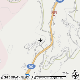 長崎県長崎市下黒崎町3538周辺の地図