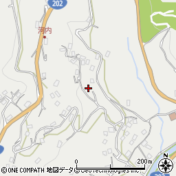 長崎県長崎市下黒崎町3796周辺の地図