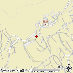 熊本県熊本市西区河内町野出1261周辺の地図