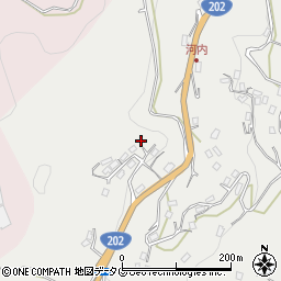 長崎県長崎市下黒崎町3539周辺の地図
