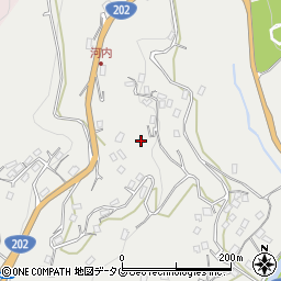 長崎県長崎市下黒崎町3582周辺の地図