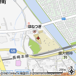 長崎日本大学学園　教育センター明倫館周辺の地図