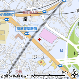 藤村薬品株式会社　諫早支店周辺の地図
