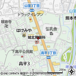 ライフ薬局清水店周辺の地図