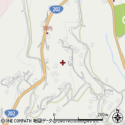 長崎県長崎市下黒崎町3577周辺の地図