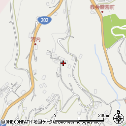 長崎県長崎市下黒崎町3805周辺の地図