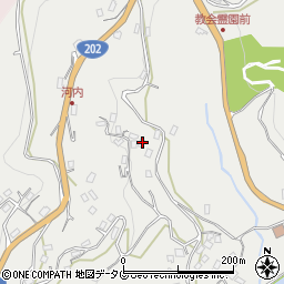 長崎県長崎市下黒崎町3789周辺の地図