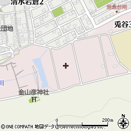 熊本県熊本市北区兎谷3丁目2周辺の地図