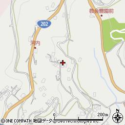 長崎県長崎市下黒崎町3788周辺の地図