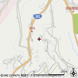 長崎県長崎市下黒崎町3564周辺の地図