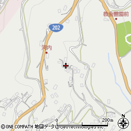 長崎県長崎市下黒崎町3811周辺の地図