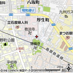 宮田食堂周辺の地図