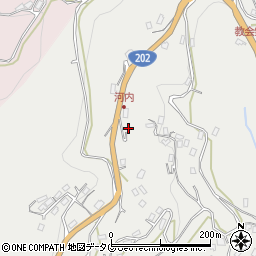 長崎県長崎市下黒崎町3862周辺の地図