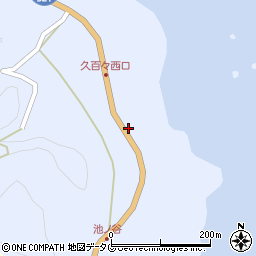 高知県土佐清水市久百々40周辺の地図