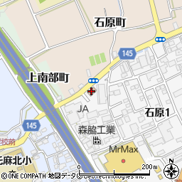 熊本市託麻北地域コミュニティセンター周辺の地図