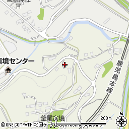 熊本県熊本市北区釜尾町316-2周辺の地図