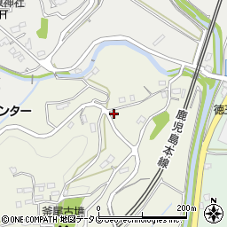 熊本県熊本市北区釜尾町351周辺の地図