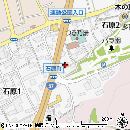 セブンイレブン熊本インター北店周辺の地図