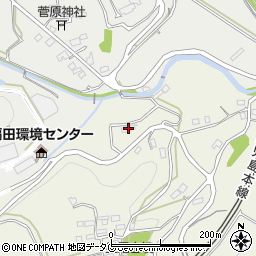 熊本県熊本市北区釜尾町442周辺の地図