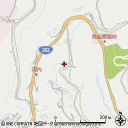 長崎県長崎市下黒崎町4405周辺の地図