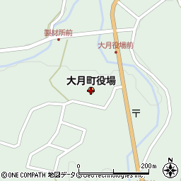 高知県大月町（幡多郡）周辺の地図