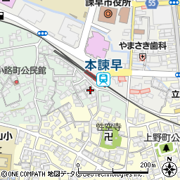 古賀建築事務所周辺の地図