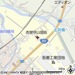 長崎県雲仙市吾妻町田之平名60周辺の地図