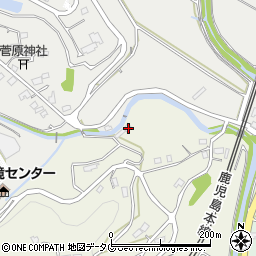 熊本県熊本市北区釜尾町316周辺の地図