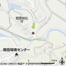 熊本県熊本市北区貢町735周辺の地図