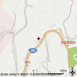 長崎県長崎市下黒崎町4340周辺の地図