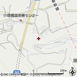 熊本県熊本市北区貢町1801周辺の地図