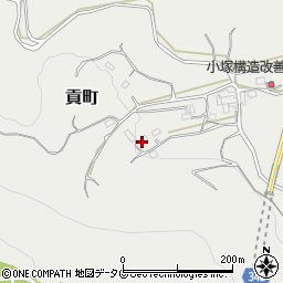 熊本県熊本市北区貢町2170周辺の地図
