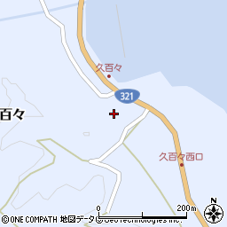 高知県土佐清水市久百々100周辺の地図
