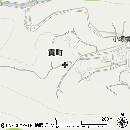 熊本県熊本市北区貢町2189周辺の地図