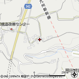 熊本県熊本市北区貢町1804周辺の地図