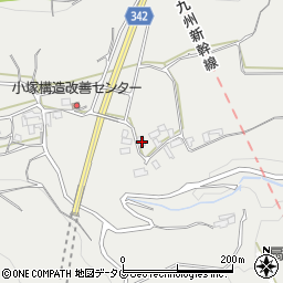 熊本県熊本市北区貢町1746周辺の地図