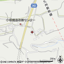 熊本県熊本市北区貢町1962周辺の地図