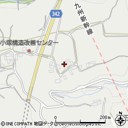 熊本県熊本市北区貢町1957周辺の地図