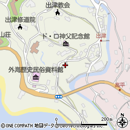 長崎県長崎市西出津町2705周辺の地図