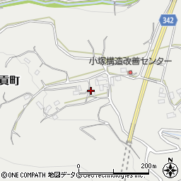 熊本県熊本市北区貢町2004周辺の地図