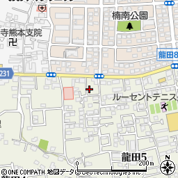 熊本県廃ビセンター周辺の地図