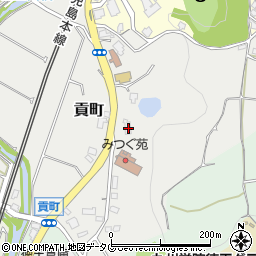 熊本県熊本市北区貢町219周辺の地図
