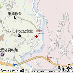 長崎県長崎市西出津町2537周辺の地図