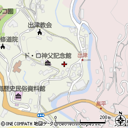 長崎県長崎市西出津町2564周辺の地図