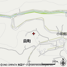 熊本県熊本市北区貢町2211周辺の地図