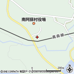 熊本県阿蘇郡南阿蘇村河陽1702周辺の地図