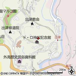 長崎県長崎市西出津町2621周辺の地図