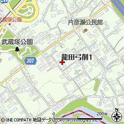 眞方歯科医院周辺の地図